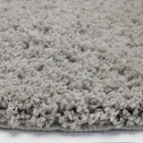 Habitat Cosy Round Dove Grey  Rug - 100cm