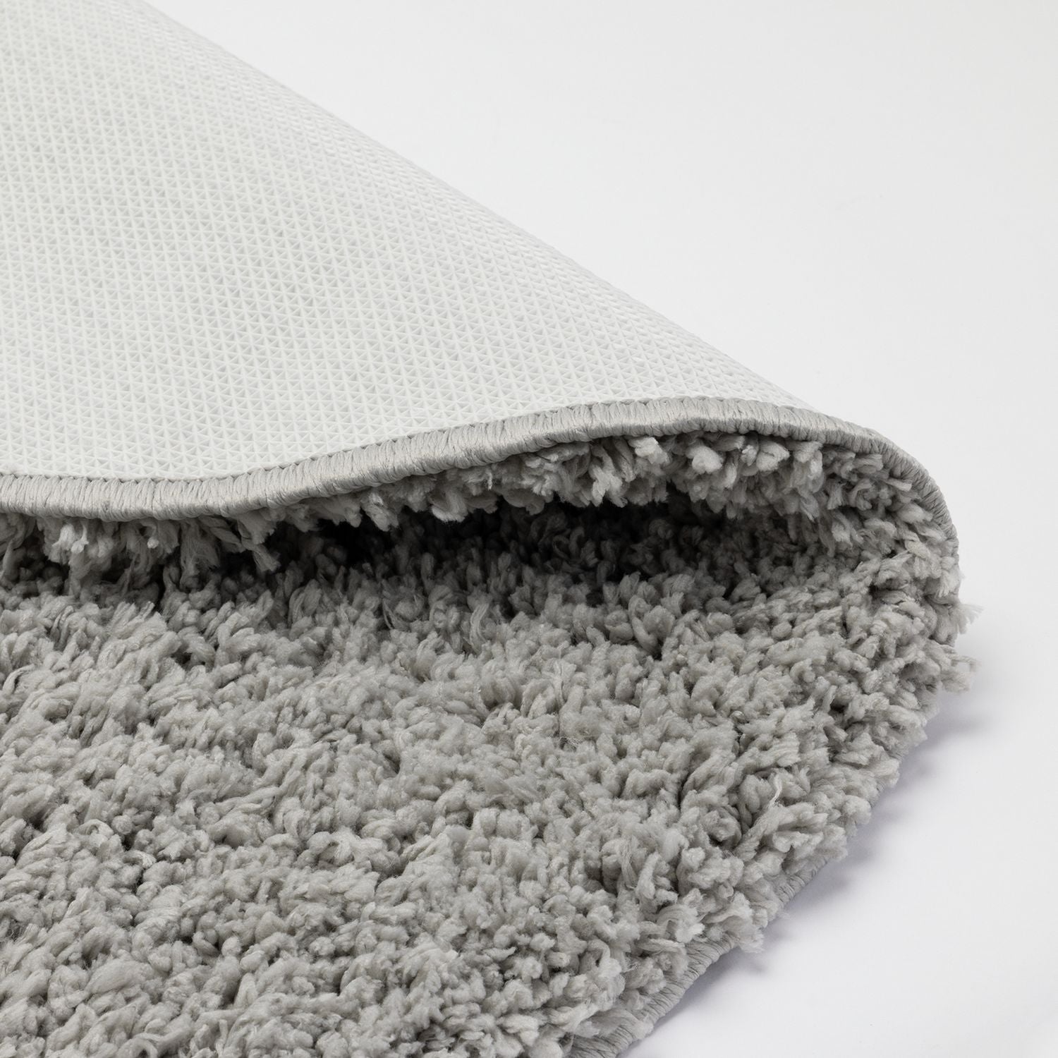 Habitat Cosy Round Dove Grey  Rug - 100cm