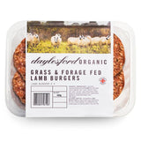 Daylesford Organic 4 Lamb Burgers   454g GOODS M&S   