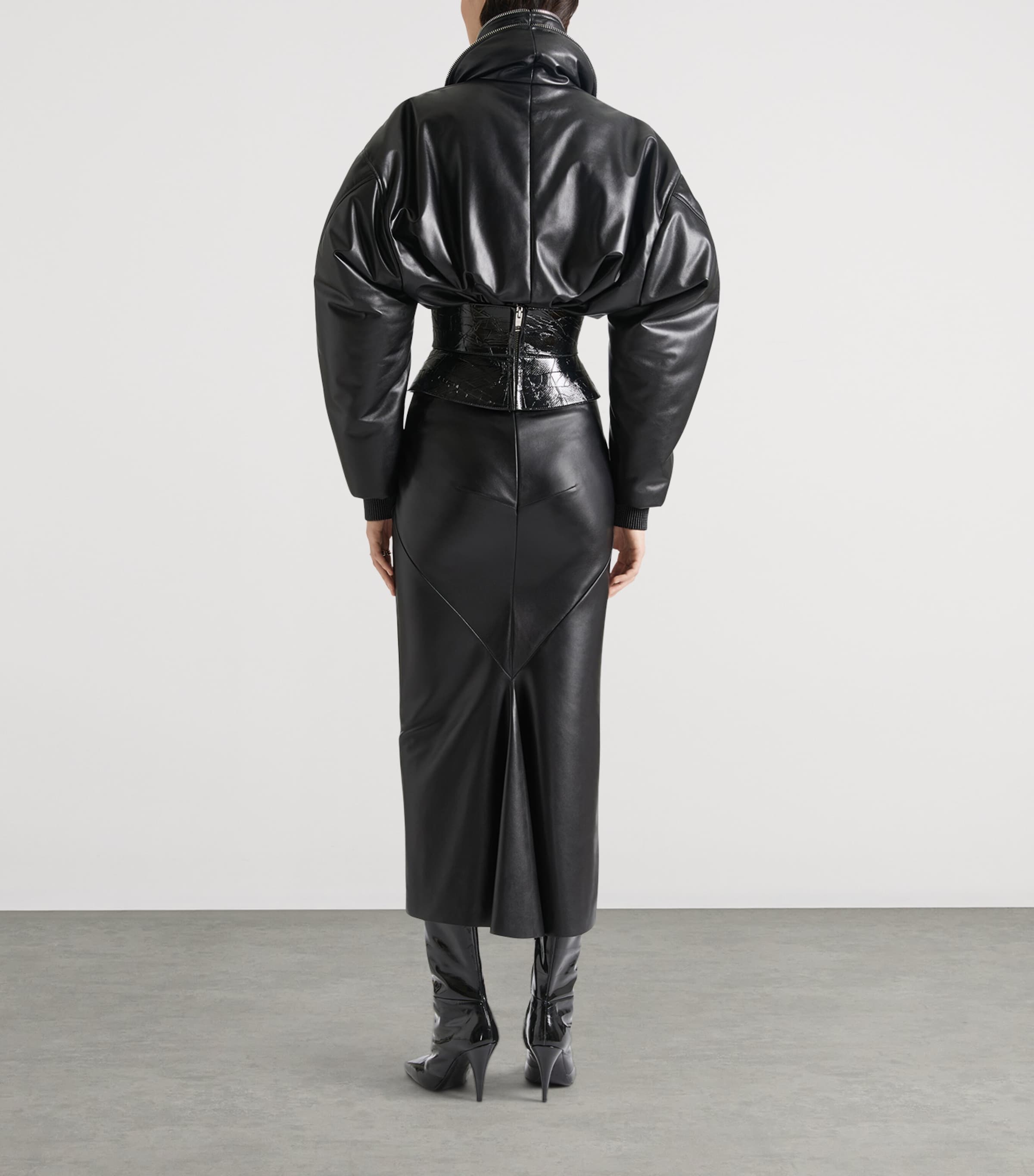 Givenchy Leather Corset Belt, Italian-made (British brand)
