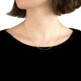 Revere 9ct gold twist curb necklace 18 inch, imported from the UK