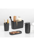 Brabantia white bathroom organiser set of 3 - British product