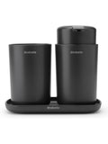 Brabantia white bathroom organiser set of 3 - British product
