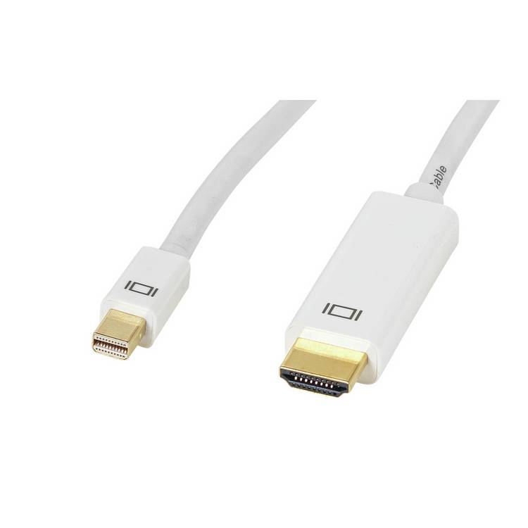 Mini DisplayPort to HDMI cable 3m - British product