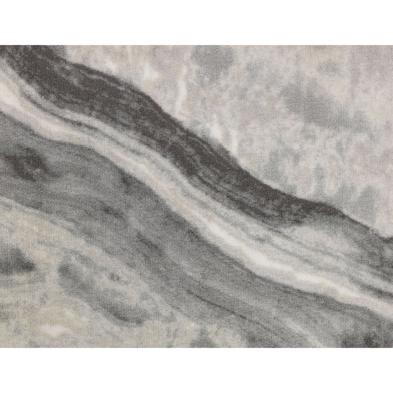 Argos Home Glam Marble Finish Grey  Rug - 160x230cm