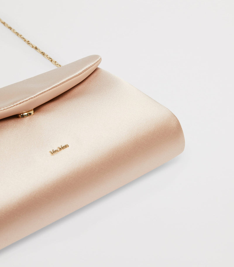 Max Mara satin clutch bag, UK version