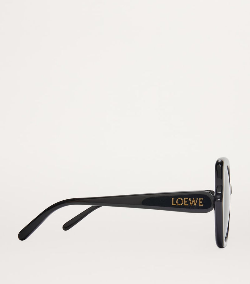 LOEWE Thin Fantasy oversized cat-eye sunglasses, imported from the UK
