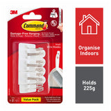 Command Small Wire Hooks Value Pack White GOODS Sainsburys   