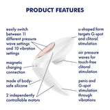 Satisfyer Pro 4 Couples vibrator and massager, UK version