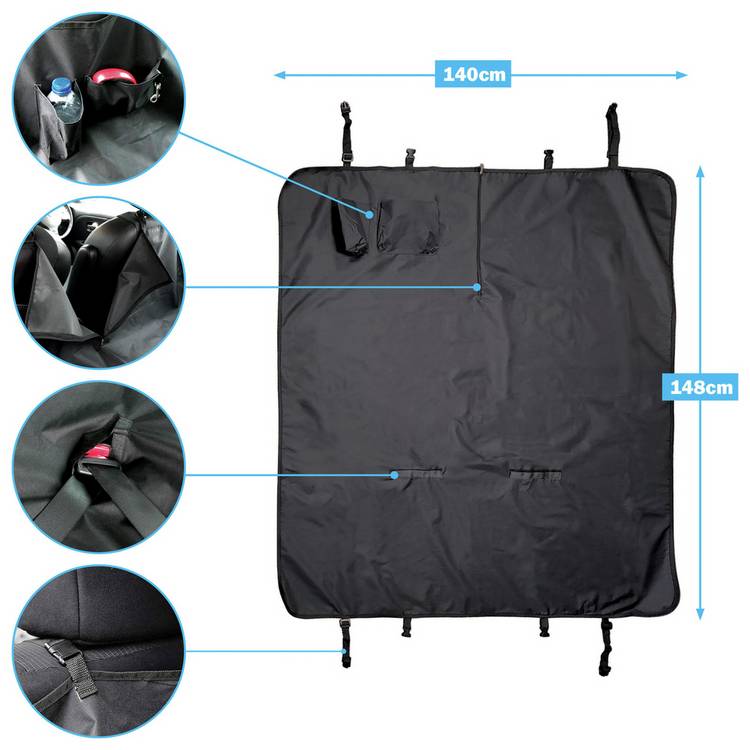 Streetwize hammock dog seat cover, UK version