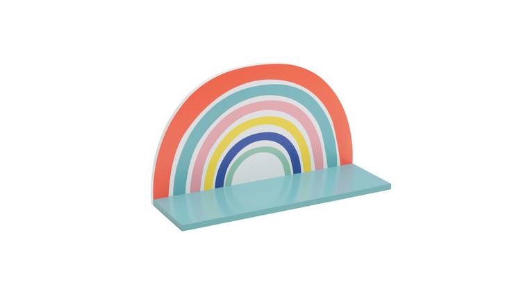 Habitat MDF Rainbow Wall Shelf - Multicoloured GOODS Argos