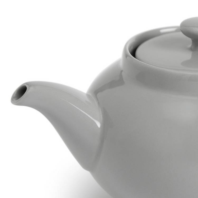 Habitat ceramic teapot in grey 0.95L (British brand)