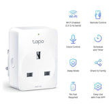 TP-Link Tapo P100 mini smart plug energy monitoring - British product