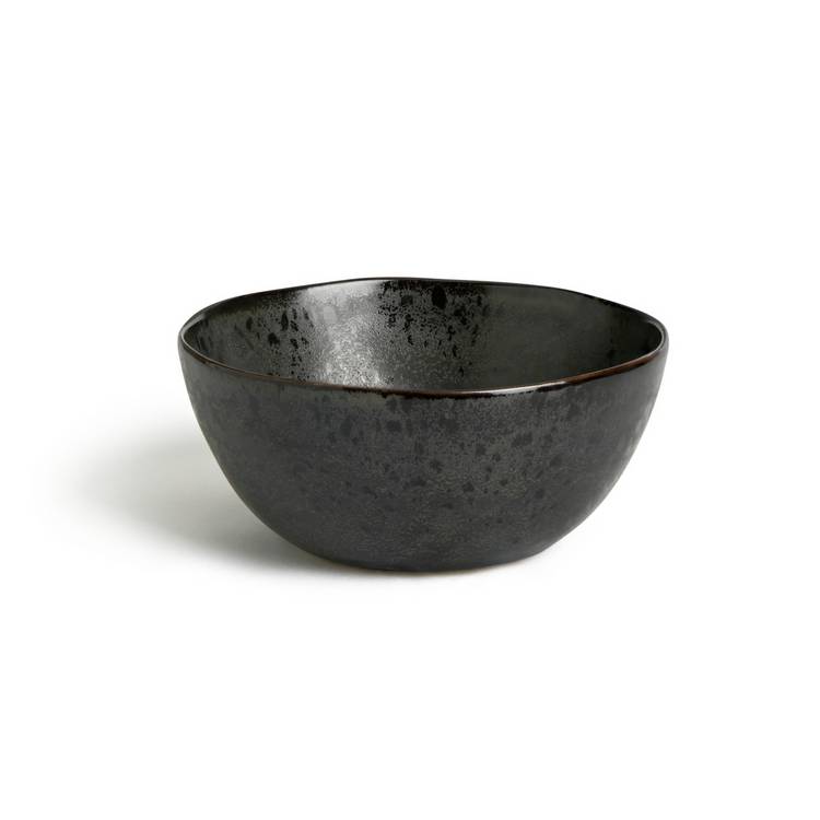 Habitat Preto dinner set 12-piece black - British product