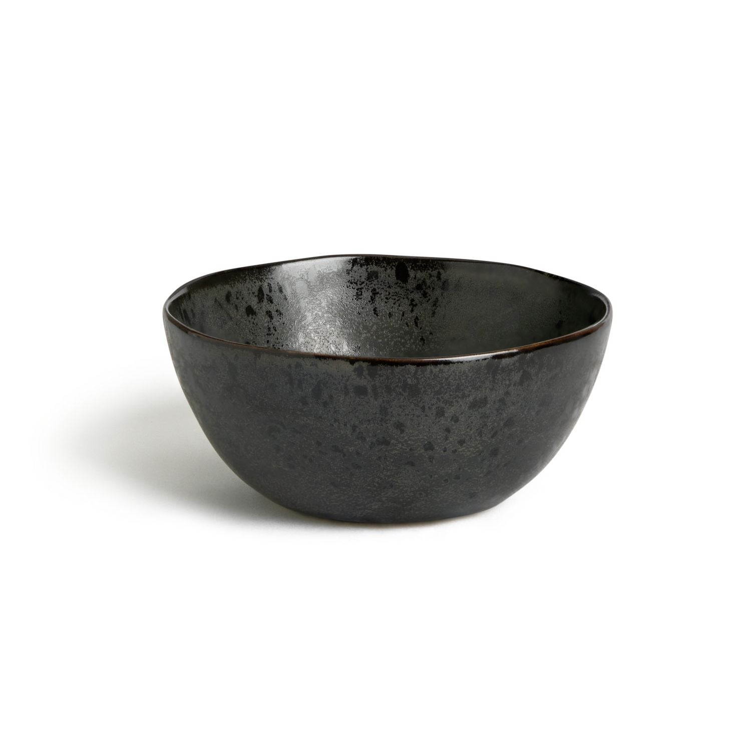 Habitat Preto dinner set 12-piece black - British product