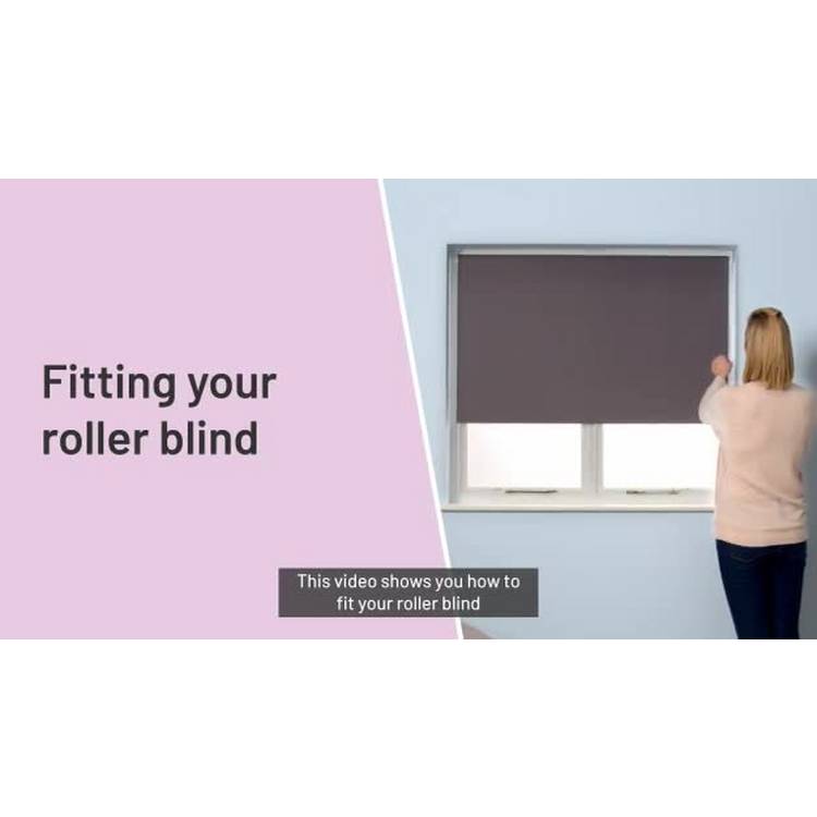 Habitat bamboo roller blind 90cm white, UK version