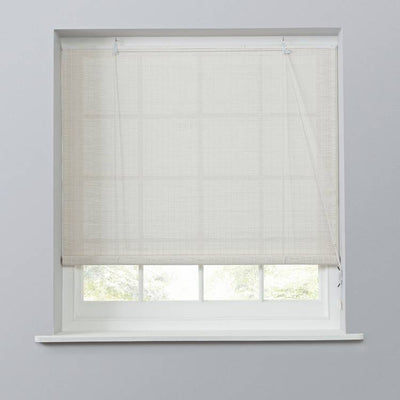 Argos Habitat Bamboo White Roller Blind - 90cm- Buy online at McGrocer