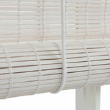 Habitat bamboo roller blind 90cm white, UK version