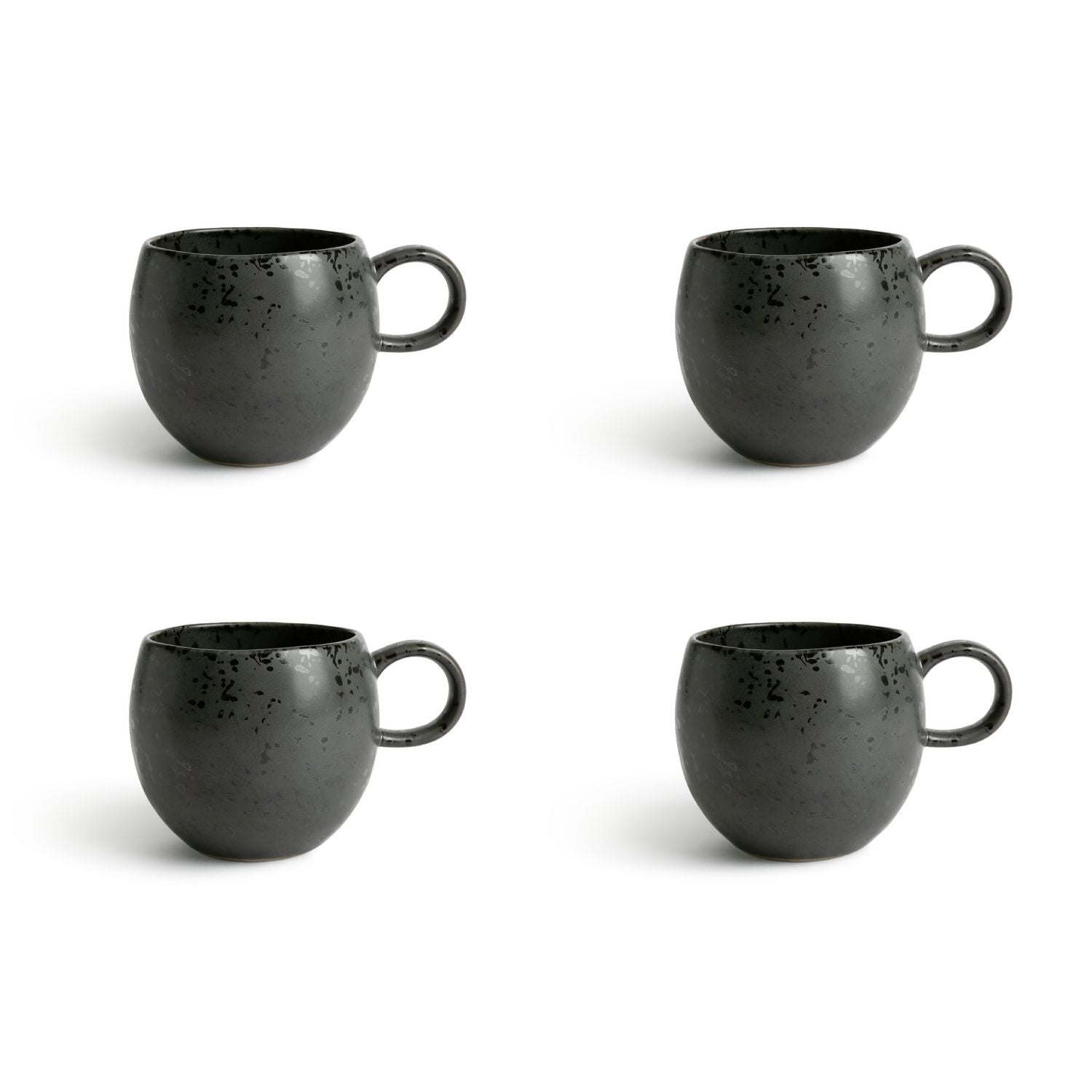 Habitat set of 4 stoneware mugs 400ml (British brand)