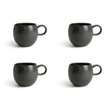 Habitat set of 4 stoneware mugs 400ml (British brand)