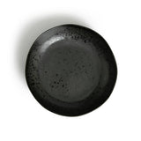 Habitat Preto black stoneware pasta bowls 4-piece - British product