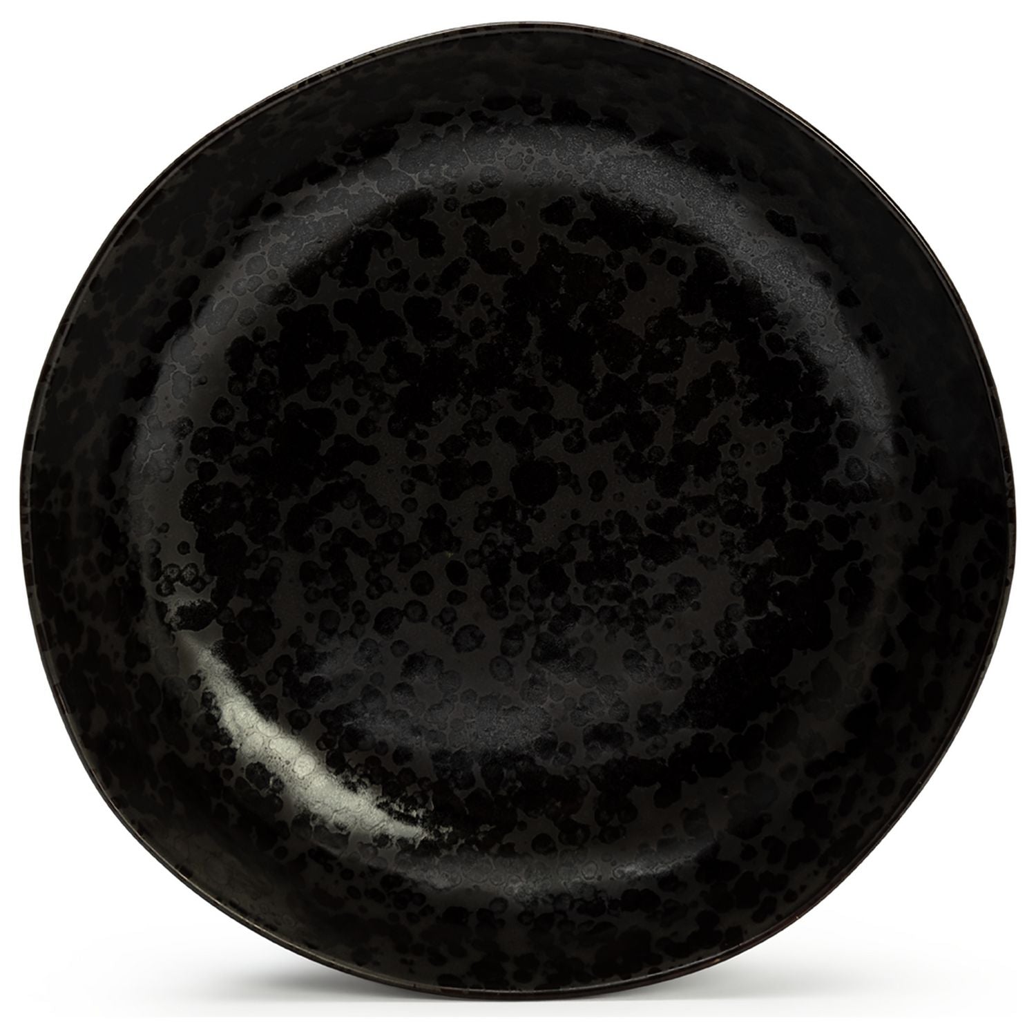 Habitat Preto black stoneware serving bowl - British product