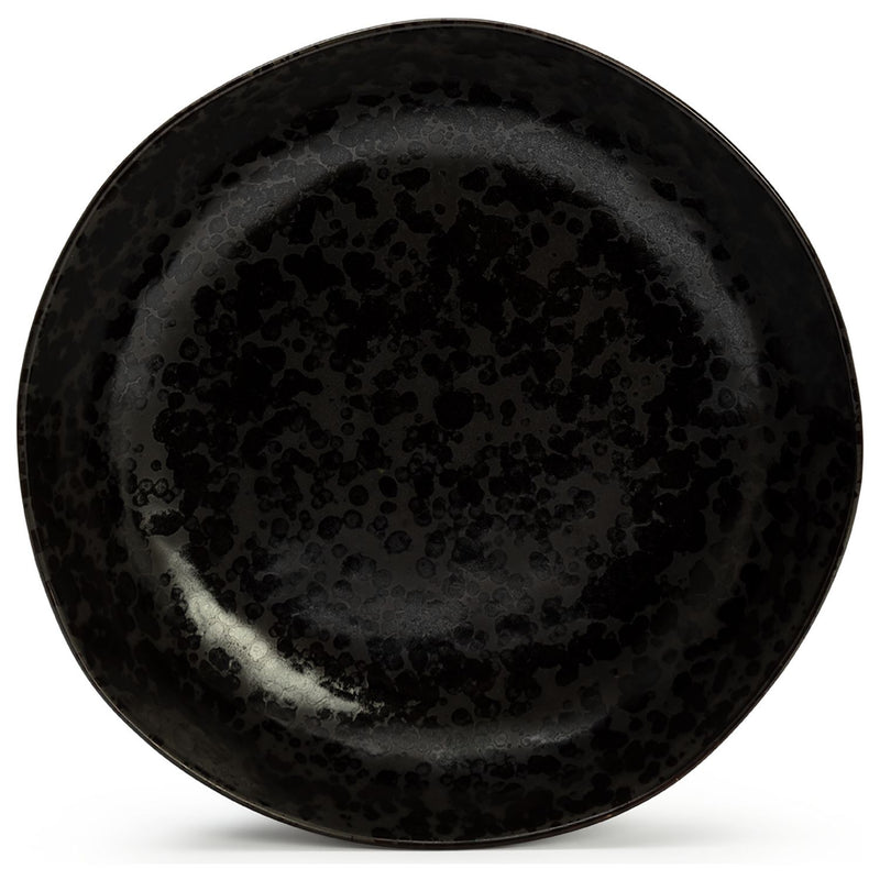 Habitat Preto black stoneware serving bowl - British product