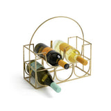 Habitat Japonica 5 bottle wine rack - British product