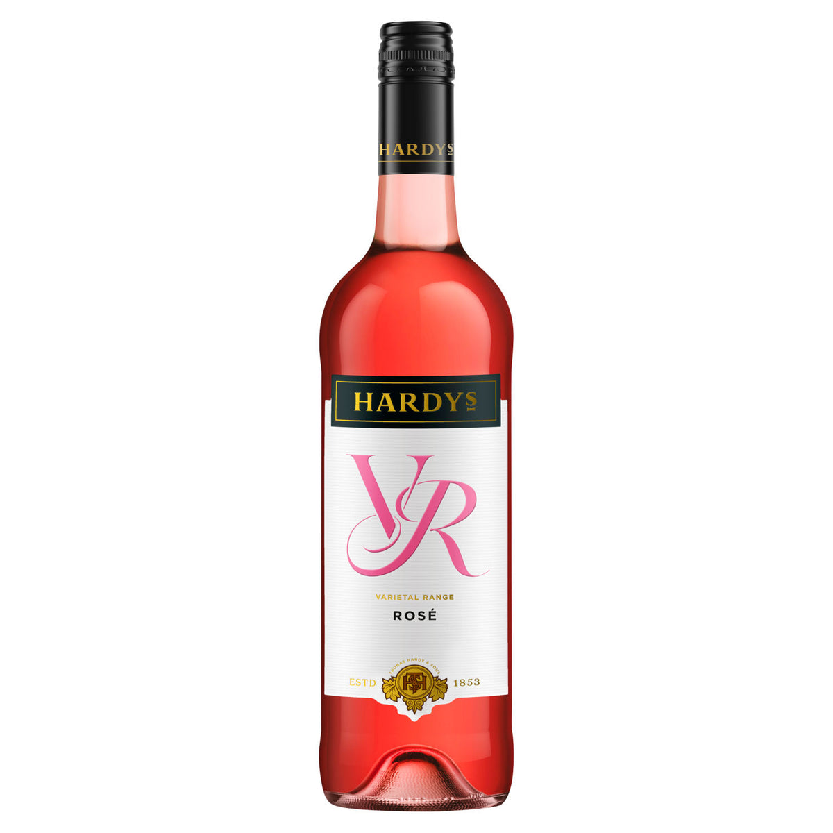 Hardys VR rosé wine 75cl, UK version