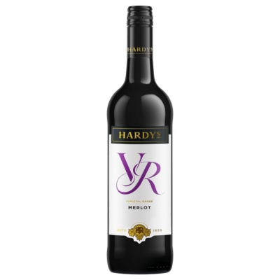 Hardys VR Merlot red wine 75cl, imported from the UK