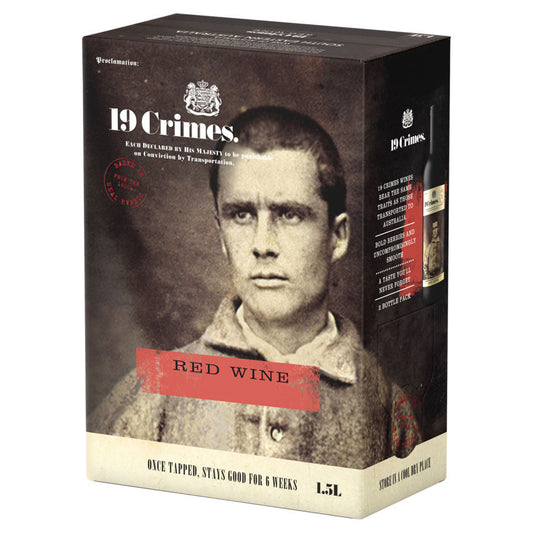19 Crimes Boxed Red Wine GOODS ASDA   