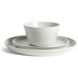 Habitat white stoneware dinner set 12-piece (British brand)