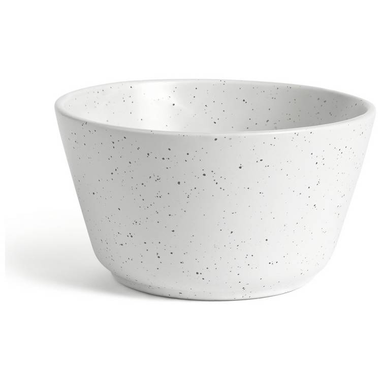 Habitat white stoneware dinner set 12-piece (British brand)