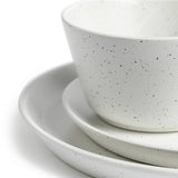 Habitat white stoneware dinner set 12-piece (British brand)
