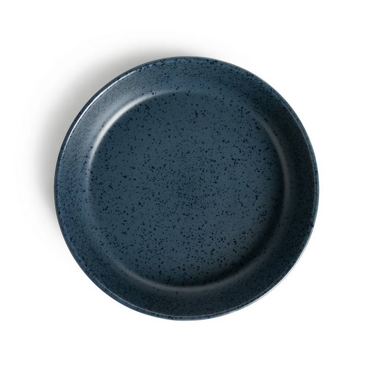 Habitat blue matte stoneware pasta bowls set of 4 - (British brand)