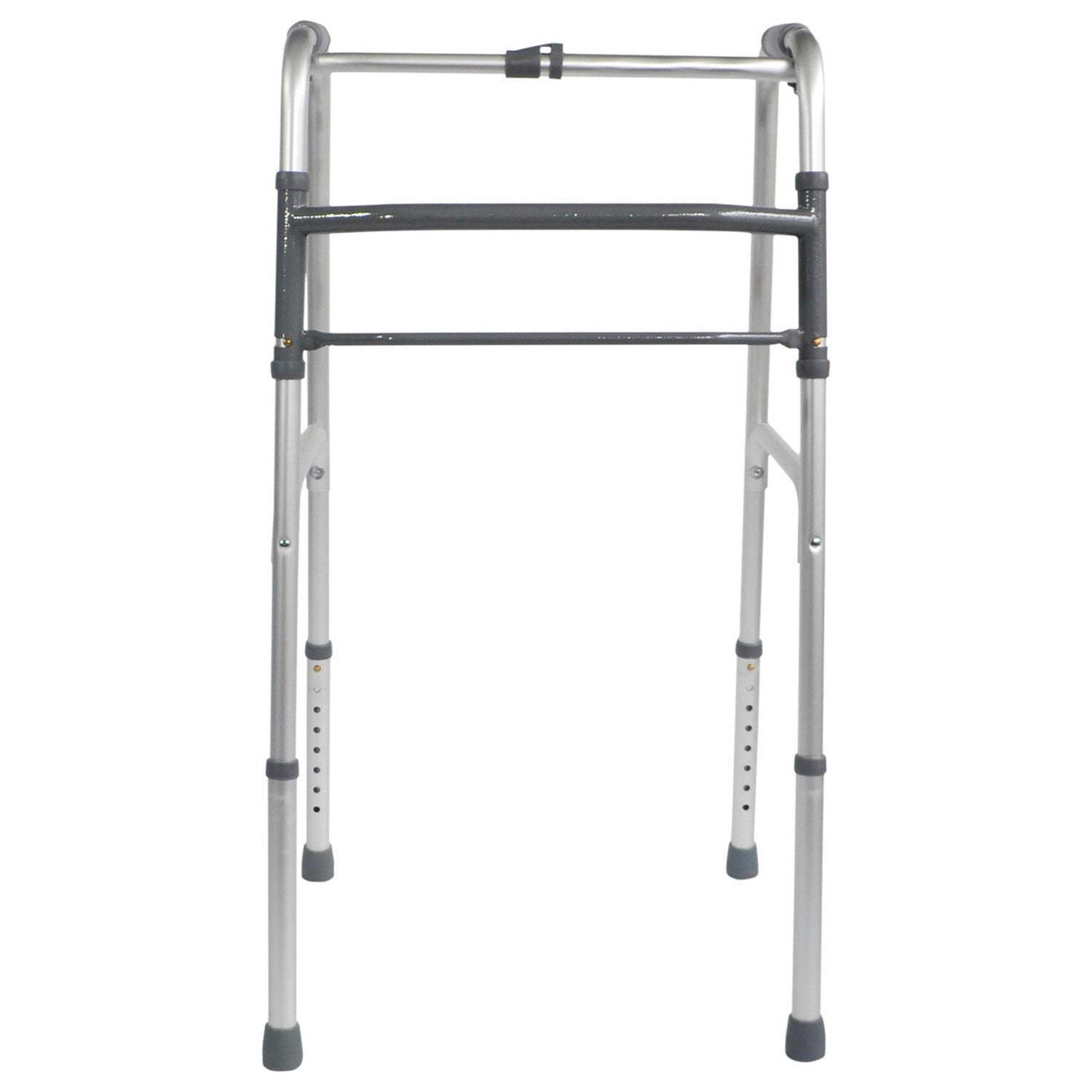 Aidapt aluminium folding walking frame adjustable height, imported from the UK