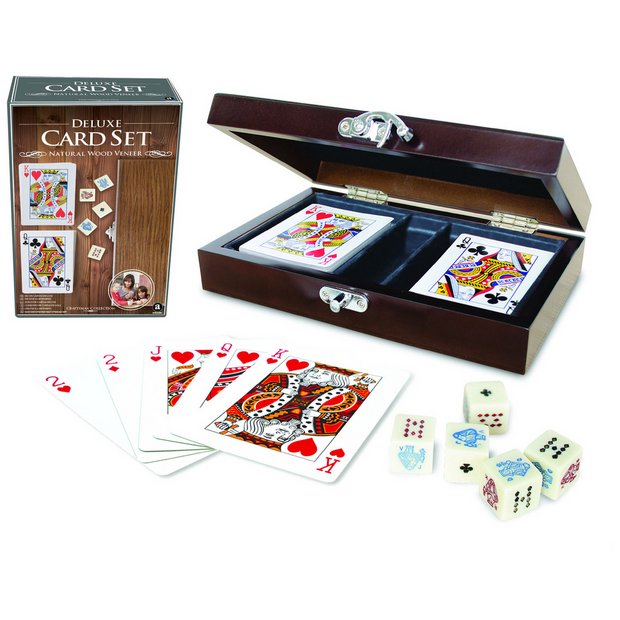 Craftsman wood veneer deluxe card set 22x14cm (British brand)
