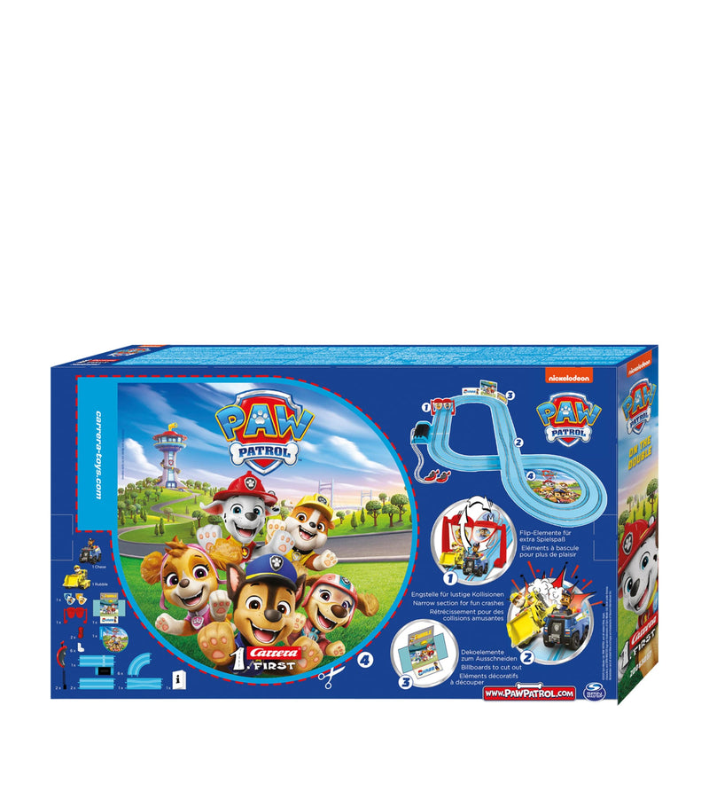 Carrera PAW Patrol slot racing set Chase and Rubble, imported from the UK