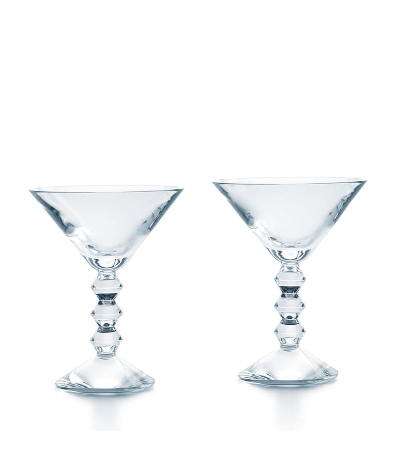 Baccarat Set of 2 Véga Martini Glasses