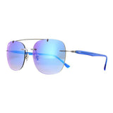 Ray-Ban 4280 blue mirrored men sunglasses (British brand)