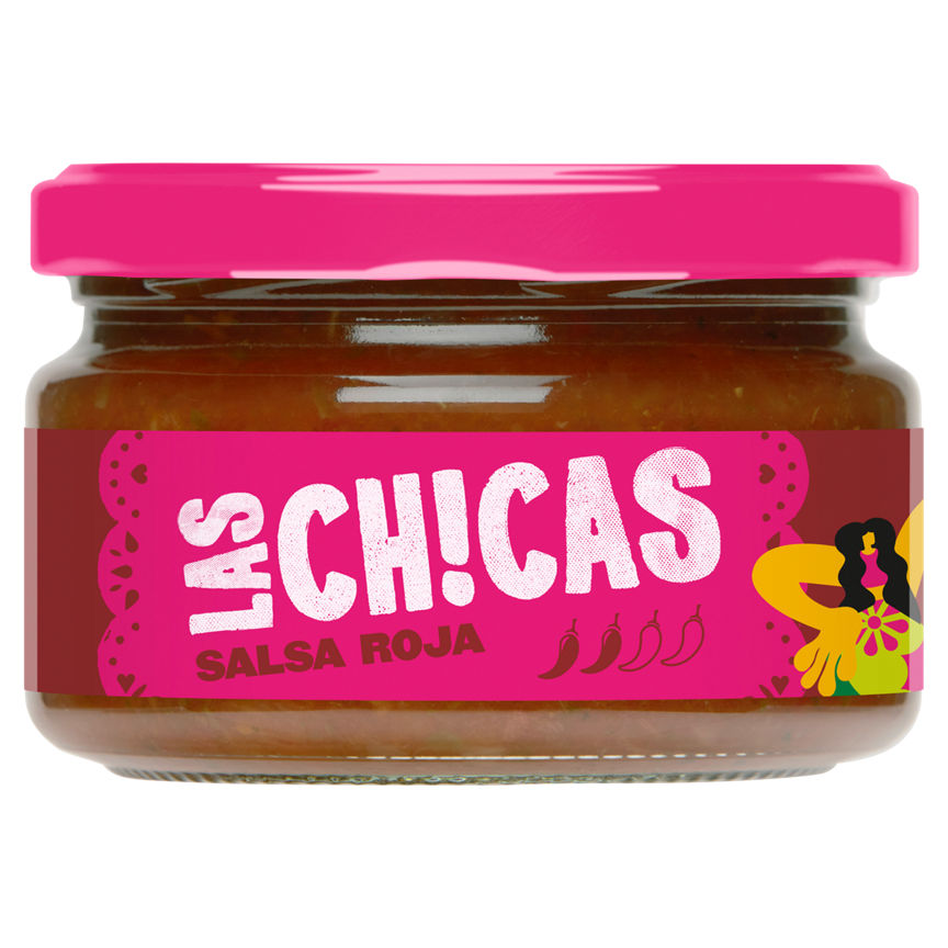 Las Chicas Salsa Roja Mexican Smoky Sweet Dip 200g GOODS ASDA   