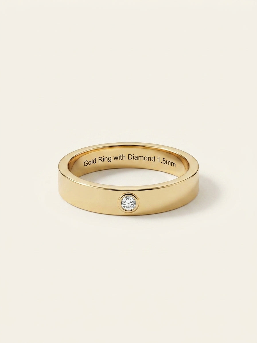 Cartier C de Cartier wedding ring 4mm, imported from the UK