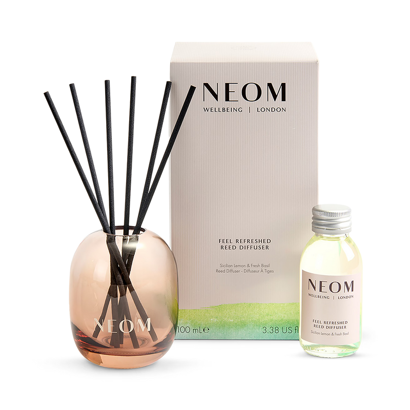 NEOM Feel Refreshed reed diffuser 100ml (British brand)