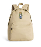 Ralph Lauren kids backpack with cotton bear embroidery, UK version