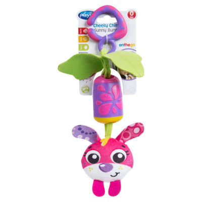 Playgro Cheeky Chime Sunny Bunny Baby Spielzeug 0m+