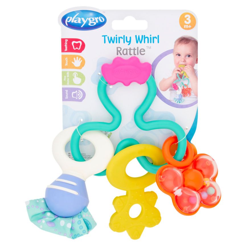 Playgro Twirly Whirl Rattle 3m+