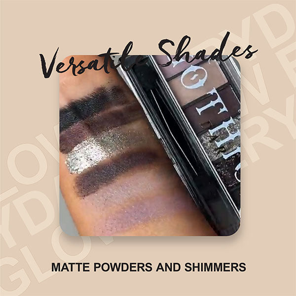 Technic Gothica Darkside eyeshadow palette - British product