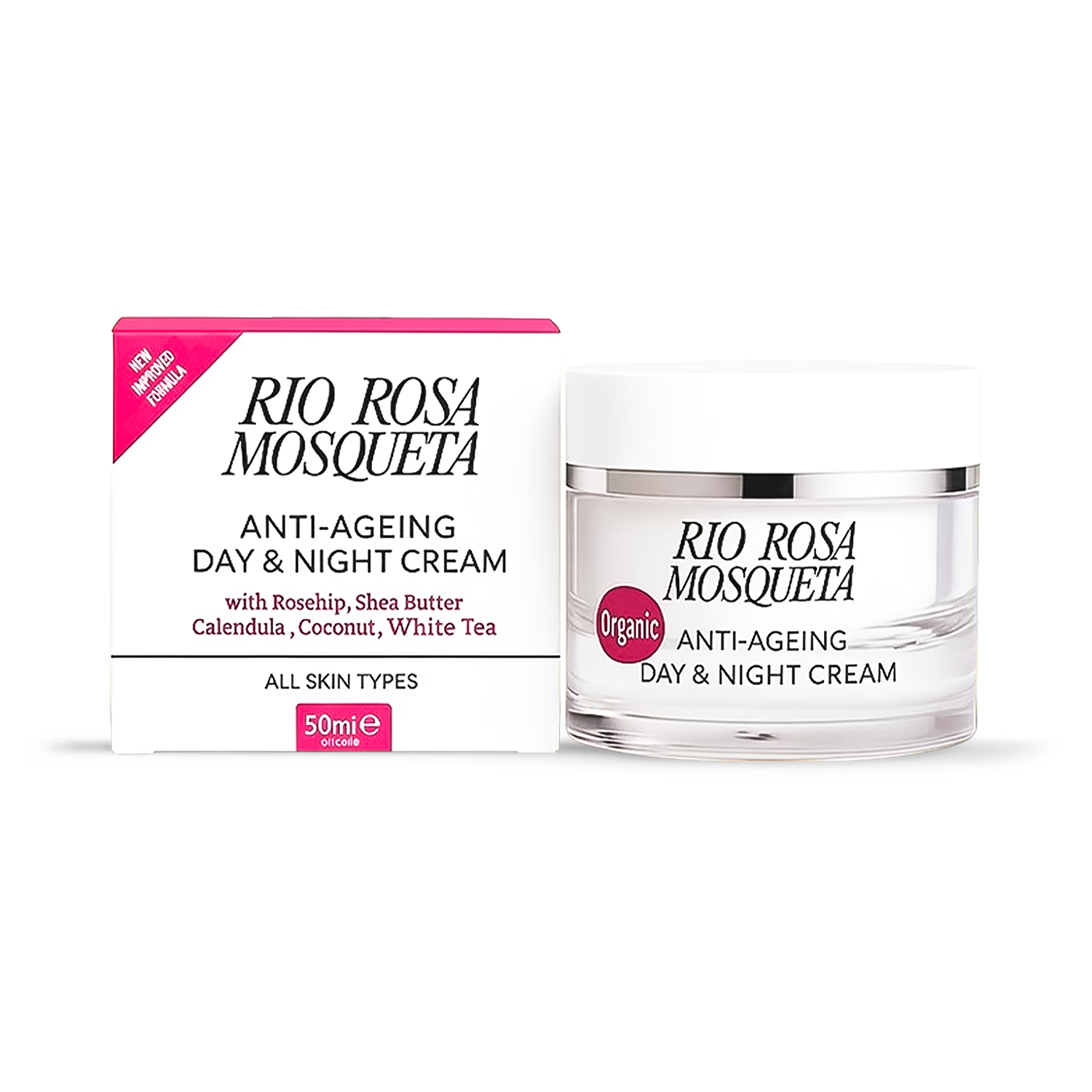 Rio Rosa Mosqueta Day & Night Cream 50ml (British brand)