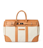 Brunello Cucinelli grained leather Country holdall (British brand)