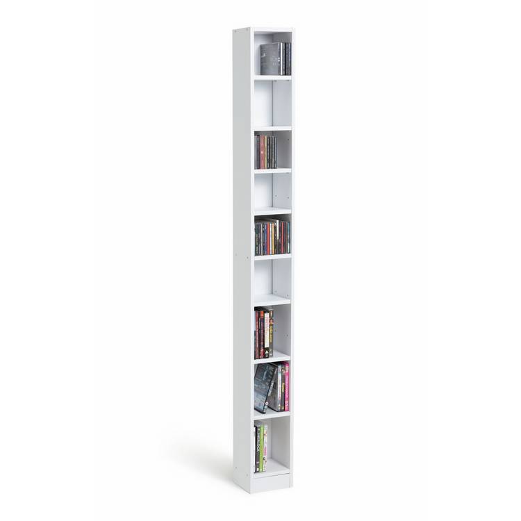 Argos Home Maine tall CD DVD storage unit 180cm, UK version